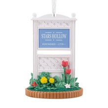 Load image into Gallery viewer, Gilmore Girls Stars Hollow Sign Hallmark Ornament
