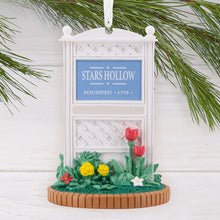 Load image into Gallery viewer, Gilmore Girls Stars Hollow Sign Hallmark Ornament
