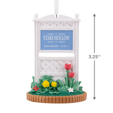 Load image into Gallery viewer, Gilmore Girls Stars Hollow Sign Hallmark Ornament
