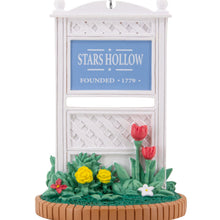 Load image into Gallery viewer, Gilmore Girls Stars Hollow Sign Hallmark Ornament
