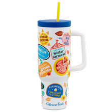 Load image into Gallery viewer, Gilmore Girls Stars Hollow Town Festivals Insulated Travel Cup, 40 oz. - Hallmark Timmins
