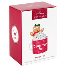 Load image into Gallery viewer, Daughter Gingerbread Girl in Mug 2025 Ornament
