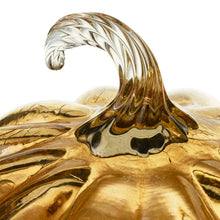 Load image into Gallery viewer, Glass Pumpkin Tabletop Decoration, 7.5"

