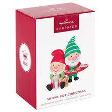 Load image into Gallery viewer, Gnome for Christmas Ornament
