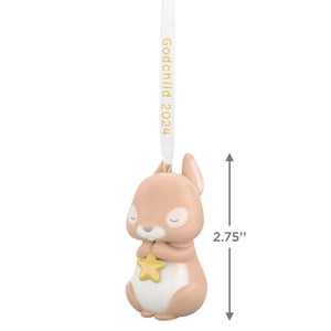 Godchild Bunny 2024 Porcelain Ornament