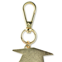 Load image into Gallery viewer, Black and Gold Disco Ball 2026 Graduation Keychain
