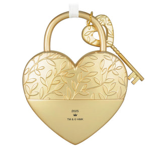 Gold Heart Ornament