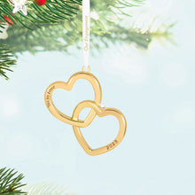 Load image into Gallery viewer, Our Engagement 2025 Metal Ornament
