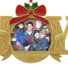 Load image into Gallery viewer, A Joy to Behold 2025 Photo Frame Metal Ornament
