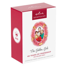 Load image into Gallery viewer, The Golden Girls 40 Years of Friendship Ornament
