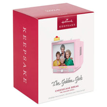 Load image into Gallery viewer, The Golden Girls Cheesecake Break Ornament With Light and Sound
