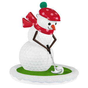 Eye on the Snowball Ornament