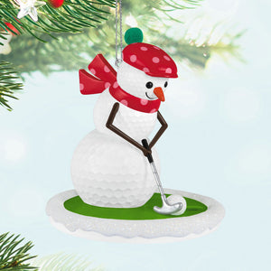 Eye on the Snowball Ornament