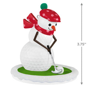 Eye on the Snowball Ornament
