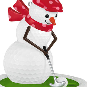 Eye on the Snowball Ornament