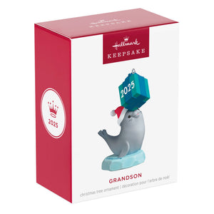 Grandson Seal 2025 Ornament