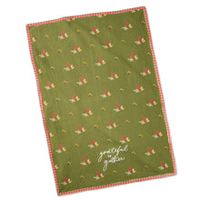 Load image into Gallery viewer, Grateful to Gather Autumn Tea Towel, 18x26
