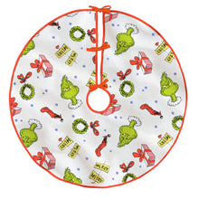Load image into Gallery viewer, Dr. Seuss&#39;s How the Grinch Stole Christmas!™ Fabric Hallmark Tree Skirt, 48&quot;
