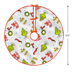 Dr. Seuss's How the Grinch Stole Christmas!™ Fabric Hallmark Tree Skirt, 48"