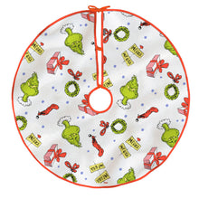 Load image into Gallery viewer, Dr. Seuss&#39;s How the Grinch Stole Christmas!™ Fabric Hallmark Tree Skirt, 48&quot;
