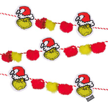 Load image into Gallery viewer, Dr. Seuss&#39;s How the Grinch Stole Christmas!™ Fabric Hallmark Garland, 72&quot;

