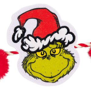 Dr. Seuss's How the Grinch Stole Christmas!™ Fabric Hallmark Garland, 72"