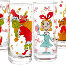 Load image into Gallery viewer, Dr. Seuss's How the Grinch Stole Christmas!™ Drinking Glasses, Set of 4
