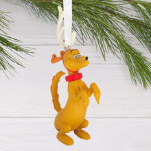 Load image into Gallery viewer, Dr. Seuss&#39;s How the Grinch Stole Christmas!™ Max in Antlers Hallmark Ornament

