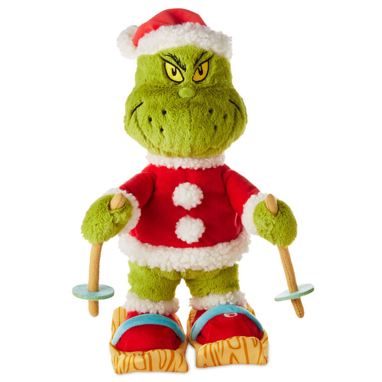Dr. Seuss's How the Grinch Stole Christmas!™ Skiing Grinch Musical Plush With Motion, 12