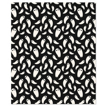Load image into Gallery viewer, Grinning Ghosts Throw Blanket, 50x60
