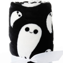 Load image into Gallery viewer, Grinning Ghosts Throw Blanket, 50x60
