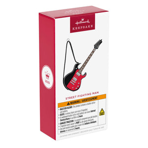 Street Fighting Man Guitar Musical Ornament