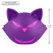 Load image into Gallery viewer, Halloween Cat-itude Ornament With Light and Sound - Hallmark Timmins
