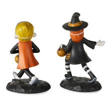 Load image into Gallery viewer, Hauntsville Collection Trick-or-Treaters Tabletop Decorations, Set of 2
