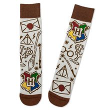 Load image into Gallery viewer, Harry Potter™ Collage of Icons Novelty Crew Socks
