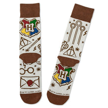 Load image into Gallery viewer, Harry Potter™ Collage of Icons Novelty Crew Socks
