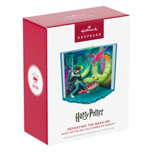 Load image into Gallery viewer, Harry Potter and the Chamber of Secrets™ Defeating the Basilisk Ornament - Hallmark Timmins
