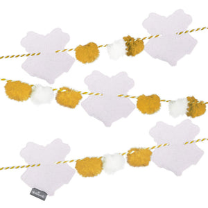 Harry Potter™ Hogwarts™ Crest Fabric Hallmark Garland, 72"