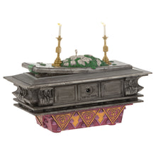 Load image into Gallery viewer, Disney The Haunted Mansion Collection The Coffin in the Conservatory Ornament With Light and Sound
