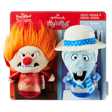 Load image into Gallery viewer, itty bittys® The Year Without a Santa Claus Heat Miser and Snow Miser Plush,
