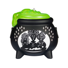 Load image into Gallery viewer, Disney Hocus Pocus Sanderson Sisters Cauldron Ornament With Light - Hallmark Timmins
