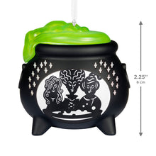 Load image into Gallery viewer, Disney Hocus Pocus Sanderson Sisters Cauldron Ornament With Light - Hallmark Timmins
