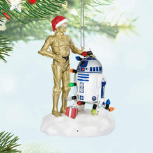 Load image into Gallery viewer, Star Wars™ C-3PO™ and R2-D2™ Peekbuster Ornament With Motion-Activated Sound
