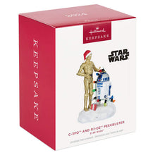 Load image into Gallery viewer, Star Wars™ C-3PO™ and R2-D2™ Peekbuster Ornament With Motion-Activated Sound
