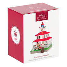 Load image into Gallery viewer, Holiday Lighthouse 2026 Ornament With Light - Hallmark Timmins
