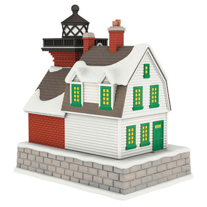 Holiday Lighthouse 2025 Ornament With Light