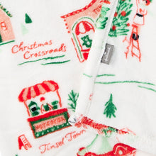 Load image into Gallery viewer, Holiday Toile Throw Blanket, 50x60
