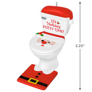 It's Holiday Potty Time Ornament