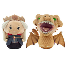 Load image into Gallery viewer, itty bittys® House of the Dragon™ Rhaenyra™ and Syrax™ Plush, Set of 2
