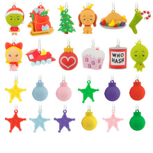Load image into Gallery viewer, Dr. Seuss&#39;s How the Grinch Stole Christmas!™ Hallmark Countdown Calendar Box With 24 Mini Ornaments
